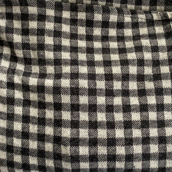 Embroidered Heart Decal Plaid Dress - Picture 6 of 6